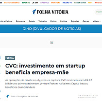 CVC: investimento em startup beneficia empresa-me